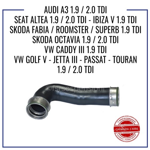 Manicotto intercooler tubo - manicotto,