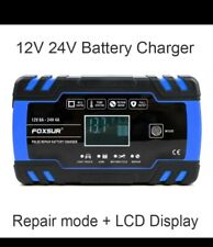 Bosch 0 189 999 07M 12/24V Caricabatteria per Auto/Moto/Camion