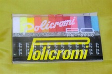 GESSI POLICROMI INTENSI PER DISEGNO BO-FIM TORINO CONFEZIONE NUOVA 12 PEZZI '70