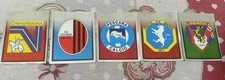 5 figurine Scudetti Calcio merlin 98 97-98 Lucchese Pescara Genoa Chievo Andria
