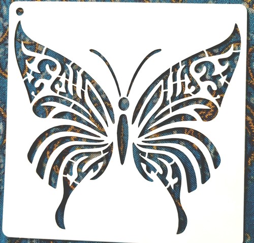 Stencil farfalla per pittura - farfalla,
