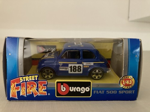 Burago fiat 500 rally sport - 500,