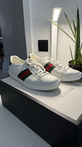 Gucci ace sneaker bianco - ace, rosso