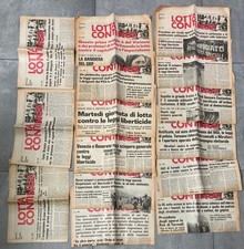 16 numeri di LOTTA CONTINUA