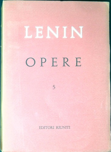 Opere complete vol - .5:, maggio