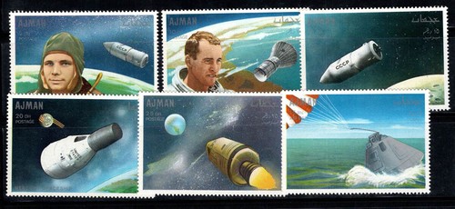 Ajman 1968 333a - 1968, 333a-338a