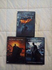 Batman di Christopher Nolan n.3 DVD,trilogia vendo tutti insieme,come nuovi