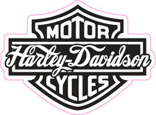 Harley davidson logo sticker - harley,
