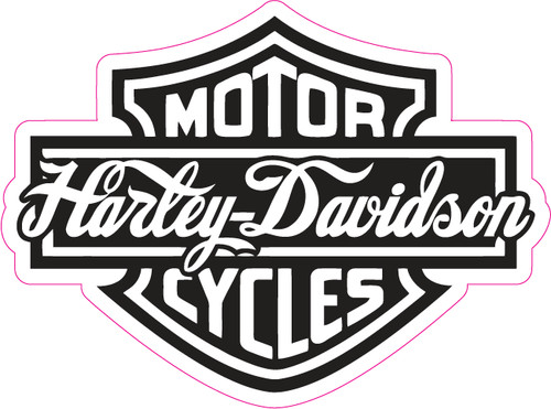 Harley davidson logo sticker - harley,