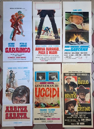 Film spaghetti western - western, lotto