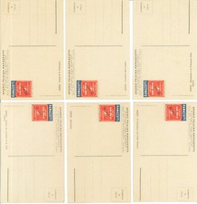 N. 6 Cartoline pubblicitarie RAMAZZOTTI. ASSISI. Non viaggiate. Originali