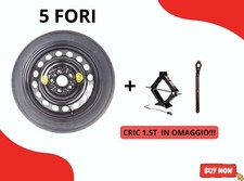 Ruotino di scorta 17" per BMW X4 (DA 2014 A 2017) con Cric 1.5T (OMAGGIO!!)