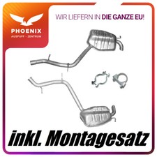 Per Mercedes W211 E200 E240 E320 E500 Silenziatore di Scarico Sinistro + Destro