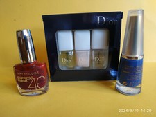 Stock pz. 5 smalti unghie Dior, Collistar, Maybelline, Usati in parte utilizzati
