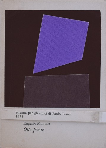 Montale eugenio otto poesie - :,