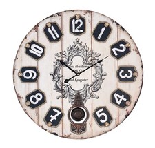 Orologio da muro tondo pendolo