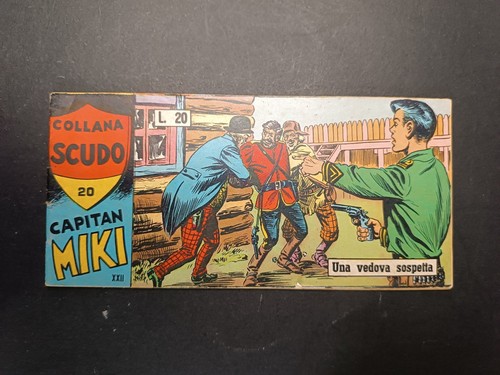 Comic captain miki shield - comic,