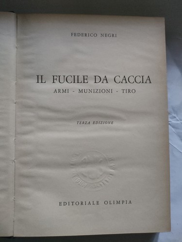 Libro fucile caccia - da, caccia"
