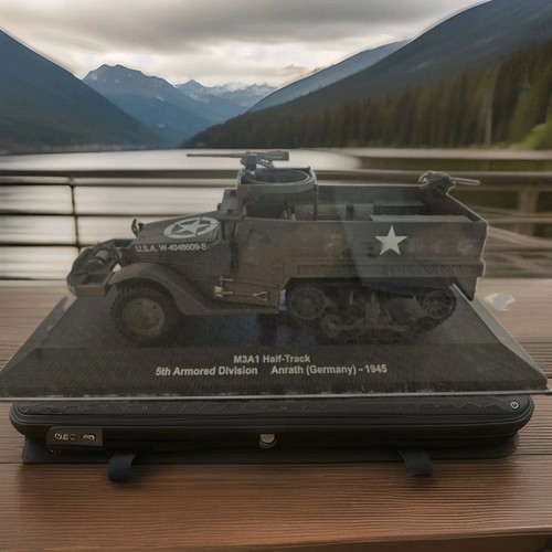 Eaglemoss m3a1 half track - eaglemoss,