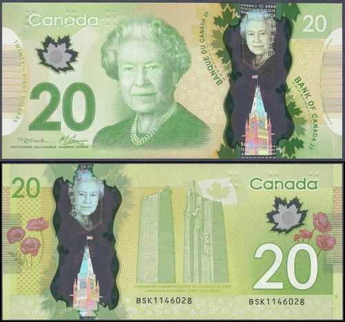 Canada p108a 20 - -, dollari