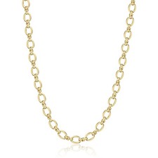 Collana donna catena acciaio