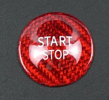 Bouton Start Stop Carbone