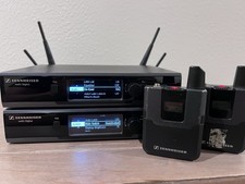 Sennheiser ew D1 ricevitore wireless digitale e sistema Beltpack con cavo di alimentazione