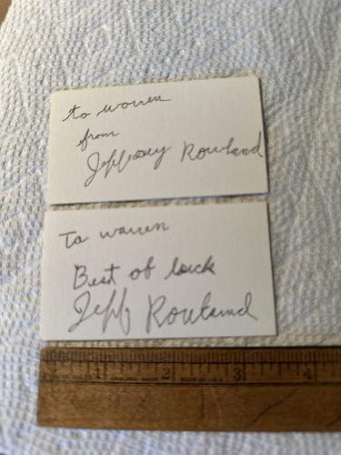 Carte firmate autografo - firmate,