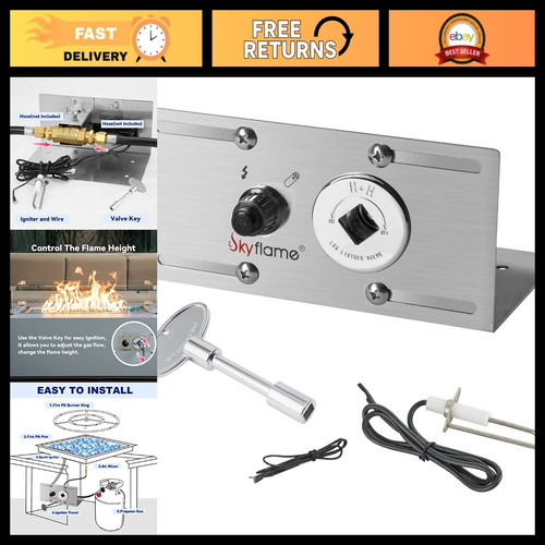 Kit bruciatore gas braciere - a,