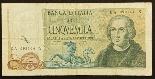5000 lire 1973 bb - lire,