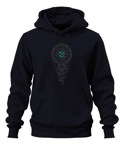 Felpa con cappuccio - , unisex