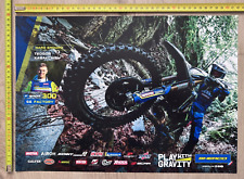 TEODOR KABAKCHIEV SHERCO 300 SE 2 STROKE FACTORY SIGNED POSTER HARD ENDURO ROMAN