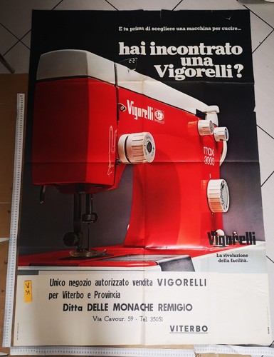 Manifesto macchine cucire - manifesto,