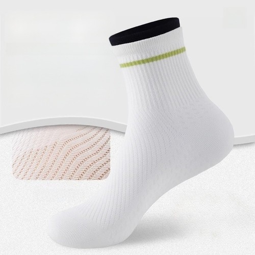 Calze uomo cotone righe - , blu