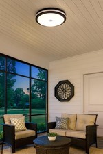 Plafoniera led con sensore pir