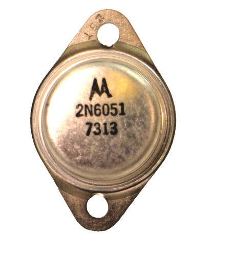 Motorola 2n6051 transistor - motorola,