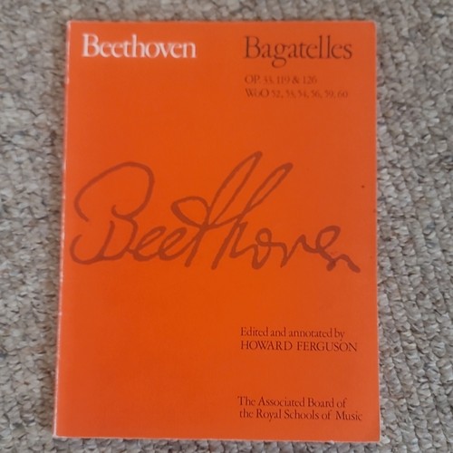 Beethoven bagatelles - beethoven, op