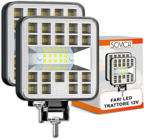 Fari led trattore - trattore, 12v