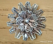 SPILLA VINTAGE  IN  FILIGRANA