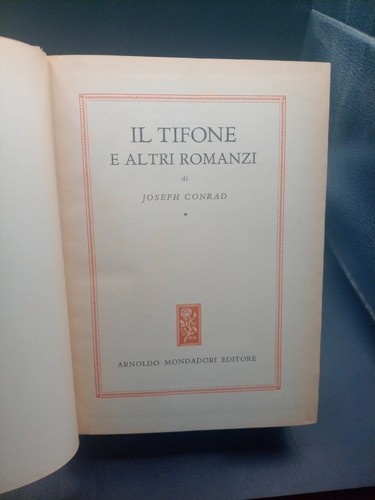 Tifone altri romanzi - tifone,