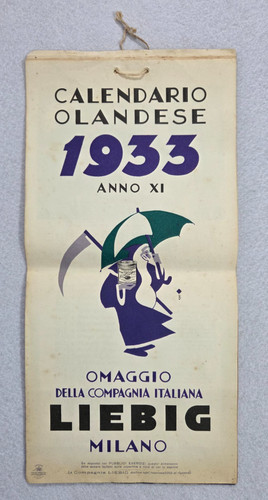 Figurine liebig calendario - figurine,