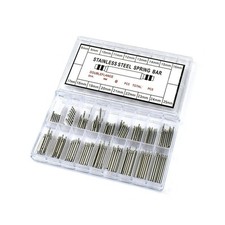 2 scatole 180 pezzi / scatola C014 8-25 mm Scatola senza cuciture in acciaio ino