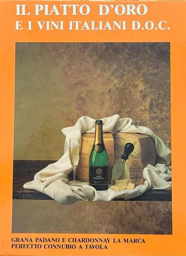 Piatto oro i vini - d'oro,