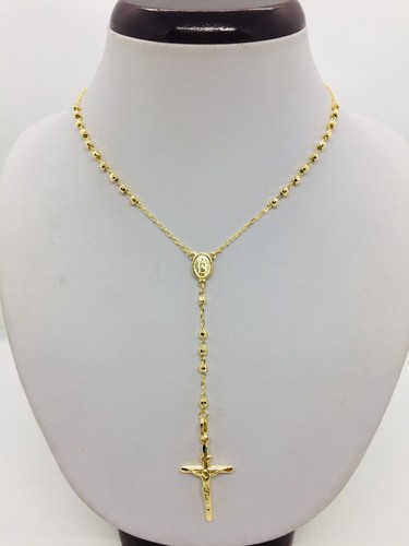 Collana rosario oro - collana, in