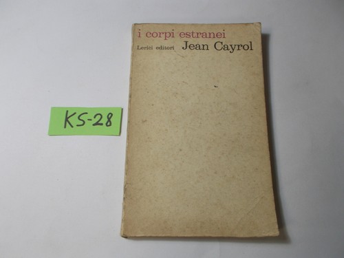 Libro corpi estranei jean - libro,