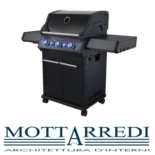 Barbecue gas con carrello - carrello, il