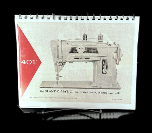 Singer 401 slant - o, matic