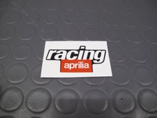 ADESIVO APRILIA RACING RS SR 125 250 50 RACING DECAL BLACK RED #3