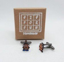Mr and Mrs Potato Toy Story Gemelli da polso Cufflinks Classic Cartoon Disney