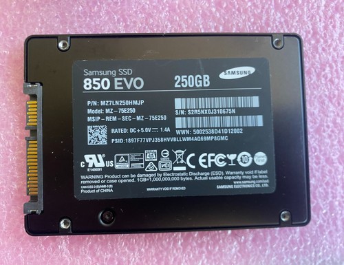 Samsung 850 evo 250 5 - 250, gb